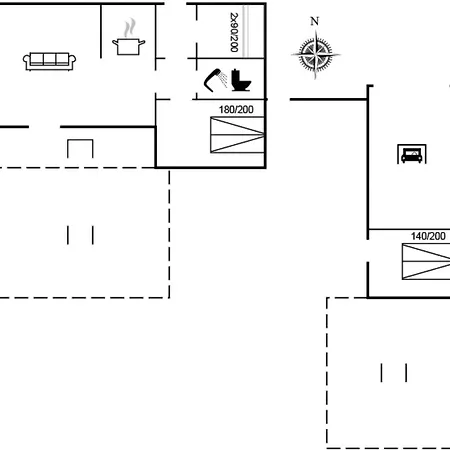 Semesterbostad Tammo - 1-1km From The Sea By Interhome Blokhus